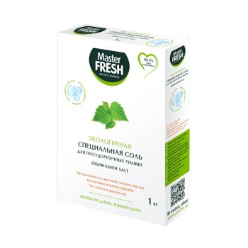 Соль защитная для посудомоечной машины Master Fresh ЭКО 1000г