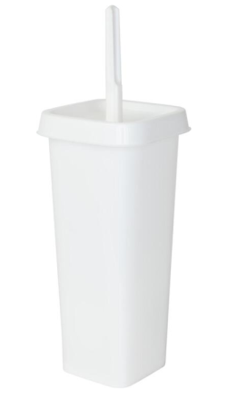 Ершик для унитаза Step напольный цвет белый