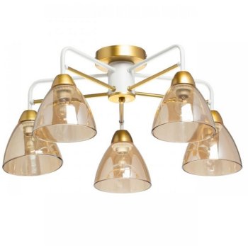 Люстра DeCity Вита E27х5шт цвет золото