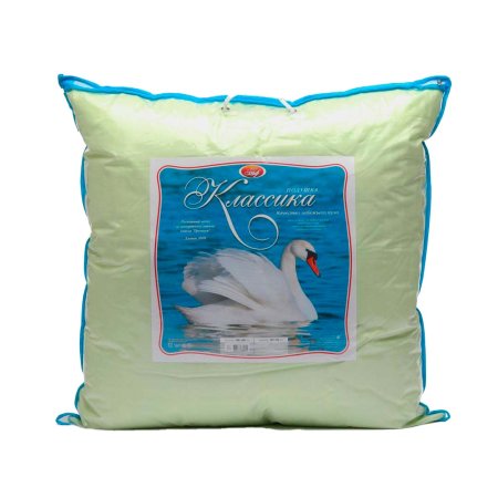 Подушка Лебяжий пух 68х68см лебяжий пух Подушка Лебяжий пух 68х68см лебяжий пух