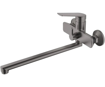 Cмеситель для ванны одноручный длинный излив Cмеситель для ванны одноручный длинный излив