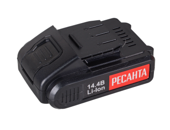 Дрель-шуруповерт аккумуляторная РЕСАНТА ДА-14-2ЛК Li-lon 14,4В 2x2Ач 45Нм