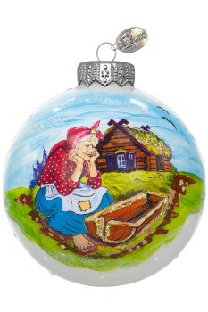 Шар Золотая рыбка. Разбитое корыто Ø8см цвет мультиколор