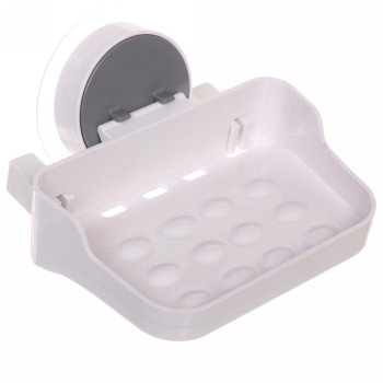 Мыльница пластик цвет белый настенная