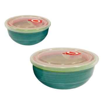 Набор салатников 15см цвет зеленый Набор салатников 15см цвет зеленый