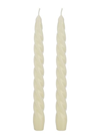Свеча столовая Слоновая кость 2 шт