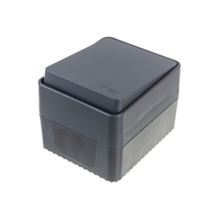 Переключатель накладной Schneider Electric AtlasDesign Profi54 1 кл. антрацит, без подсветки, арт. ATN544061