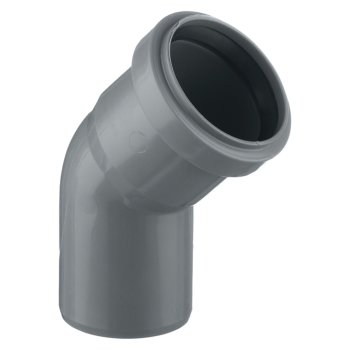 Отвод внутренний 50мм 45° 120 мм Отвод внутренний 50мм 45° 120 мм