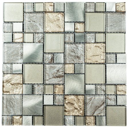 Мозаика Multi squares серый NV118