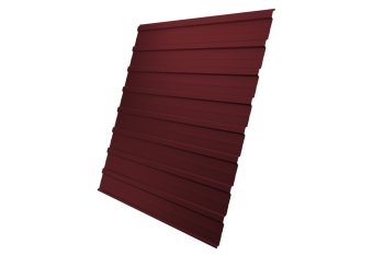 Профнастил С10 красное вино RAL3005 2000х1150х0,40 мм