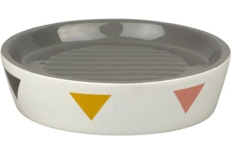 Мыльница Scandi полирезина цвет белый настольная