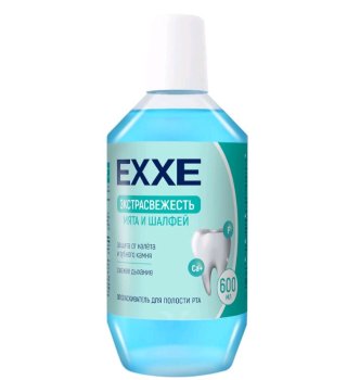 Ополаскиватель для полости рта Exxe Экстра свежесть 600 мл
