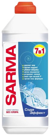 Гель для мытья посуды Sarma Сода-эффект 500мл