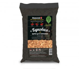 Щепа для копчения Зажигай бук 1,2л