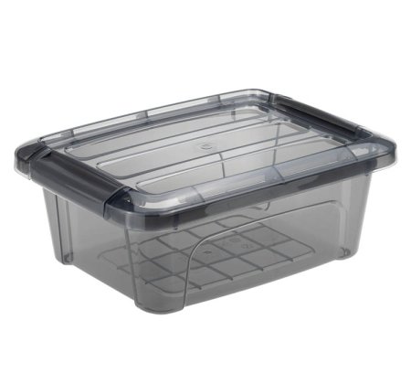 Ящик бытовое Кип 19,5х14,5х8см цвет черный