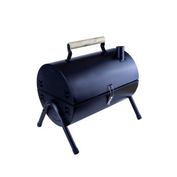 Гриль стационарный BBQ две решетки, закрывающийся, с поддоном 37,5х25х40см
