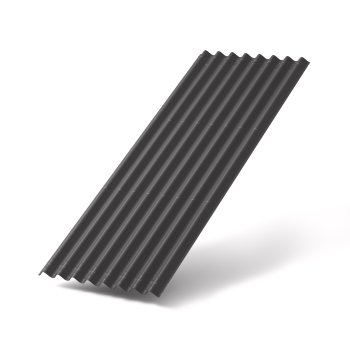 Ондулин лист Smart 1950х950 мм серый