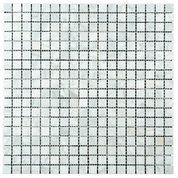Мозаика Carrara белый CA01-P4