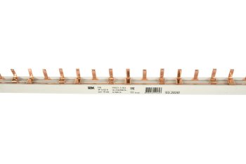 Шина соединительная IEK 3-полюсная PIN 63А 1000мм арт.YNS21-3-063