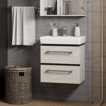 Тумба подвесная Ронда 50х52х34см цвет дуб сомерсет