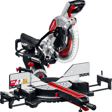 Пила торцовочная Зубр ЗПТ-305-1800 ПЛ 1 800Вт 305мм