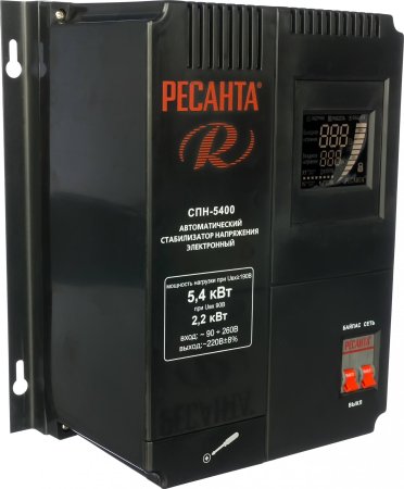 Стабилизатор напряжения Ресанта СПН-5400 5,4кВт
