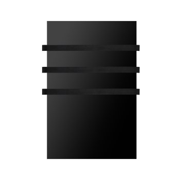 Полотенцесушитель Теплофон электрический 480х700 мм прямоугольная черный