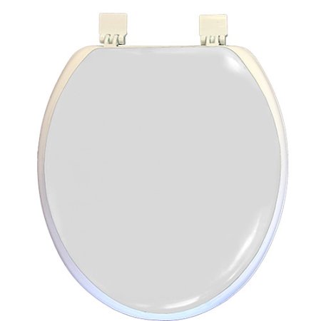 Сиденье для унитаза COMFORT ПВХ цвет белый