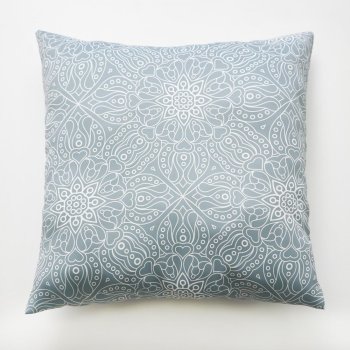 Подушка декоративная Element 40х40 см цвет голубой блэкаут