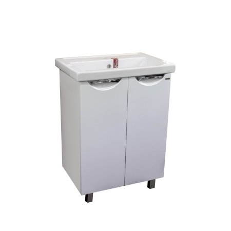 Тумба напольная Мокко 85х60х38см цвет белый