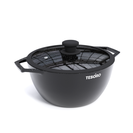 Кастрюля Tesoro Florence Induction 4л литой алюминий