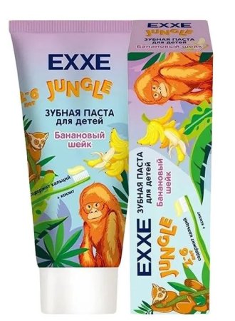 Паста зубная Exxe Банановый шейк 50 мл