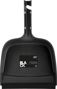 Совок для мусора Black цвет черный