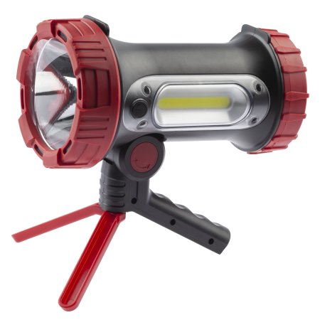Фонарь светодиодный прожектор ЭРА 10Вт PA-704 красно-черный