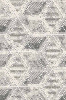 Ковер интерьерный Элисон овал 3х2м серый