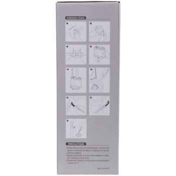 Ершик для унитаза Стиль напольный/настенный цвет серый