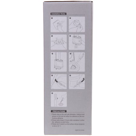 Ершик для унитаза Стиль напольный/настенный цвет серый