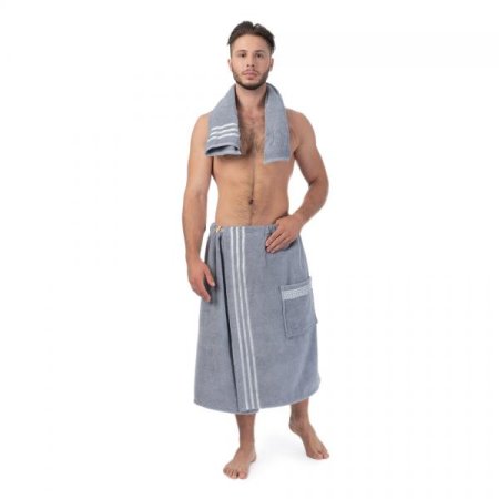 Комплект для сауны Донецкая Мануфактура мужской махра 2 предмета