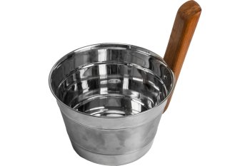 Бадья Банные штучки нержавеющая сталь 4л