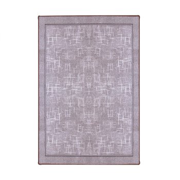 Ковер интерьерный  Карпет Элиз прямой 2х1,5м серо-голубой