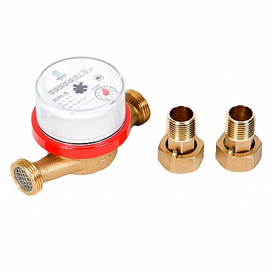 Водосчетчик Декаст ВСКМ-15 универсальный 1/2"