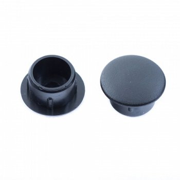 Заглушка декоративная 10мм черная 35 шт.