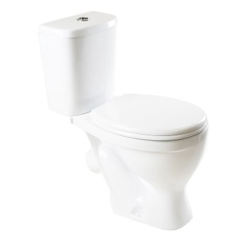 Унитаз-компакт Sanita Самара Формат Эконом напольный  выпуск косой