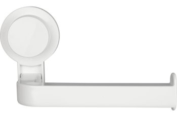 Держатель для туалетной бумаги настенный белый EASY без крышки