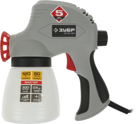 Краскопульт Зубр ЗКПЭ-120 120Вт