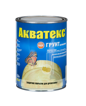 Антисептик Акватекс грунтовочный бесцветный 0,8 л