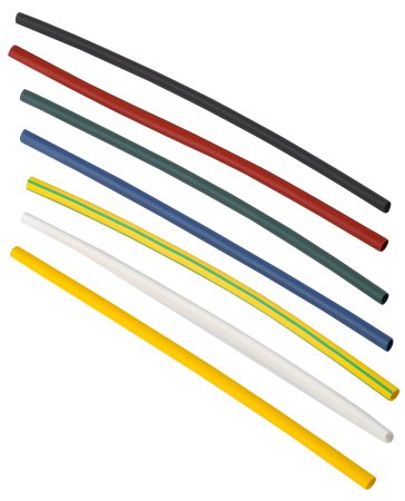 Набор термоусадочных трубок IEK 2/1мм 21шт. 0,1м мультиколор