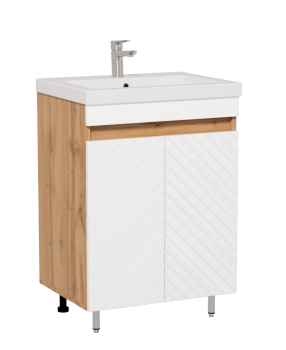 Тумба напольная Ровенна 70х56,5х44см цвет дуб вотан Тумба напольная Ровенна 70х56,5х44см цвет дуб вотан