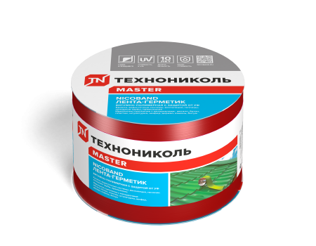 Лента герметизирующая NICOBAND 0,100 х 10 метров красный