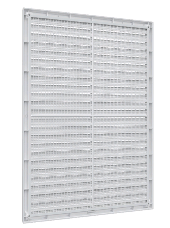 Решетка  40 х 30 см белая